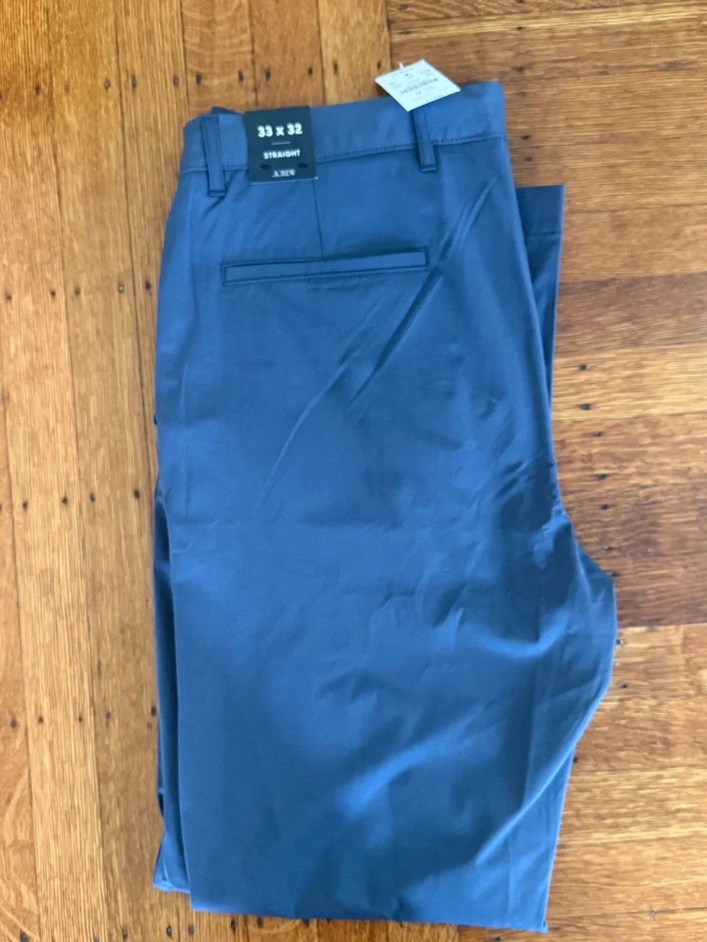 J. Crew Men's Straight Flex Chino Pants Blue